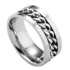 Stainless Steel Fidget Ring