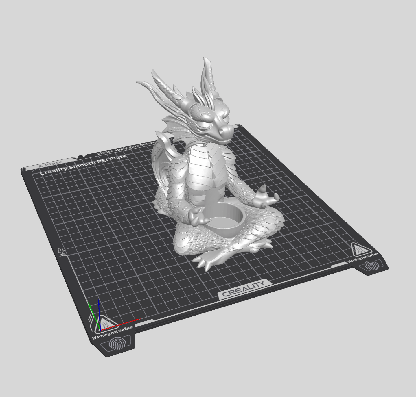 Dragon Candle Holder
